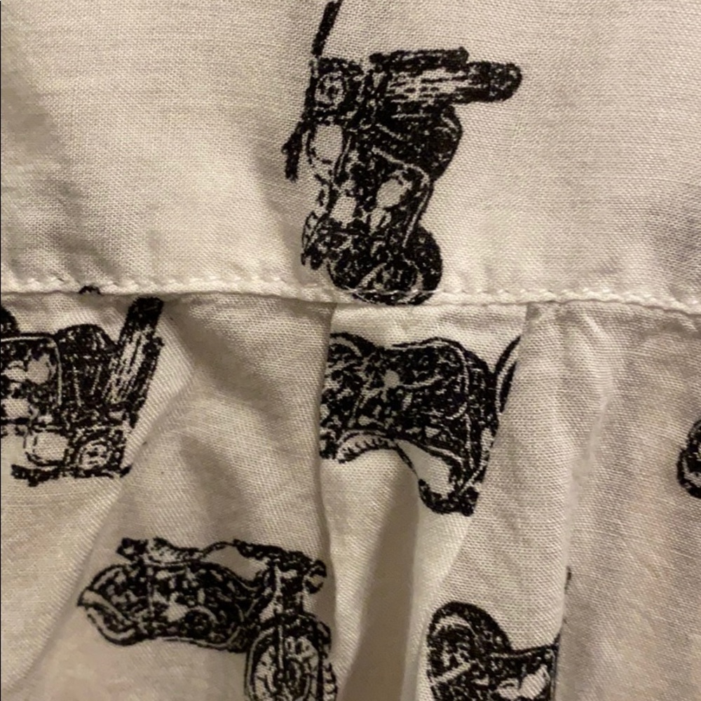 Motorcycle button down - Picture 4 of 4